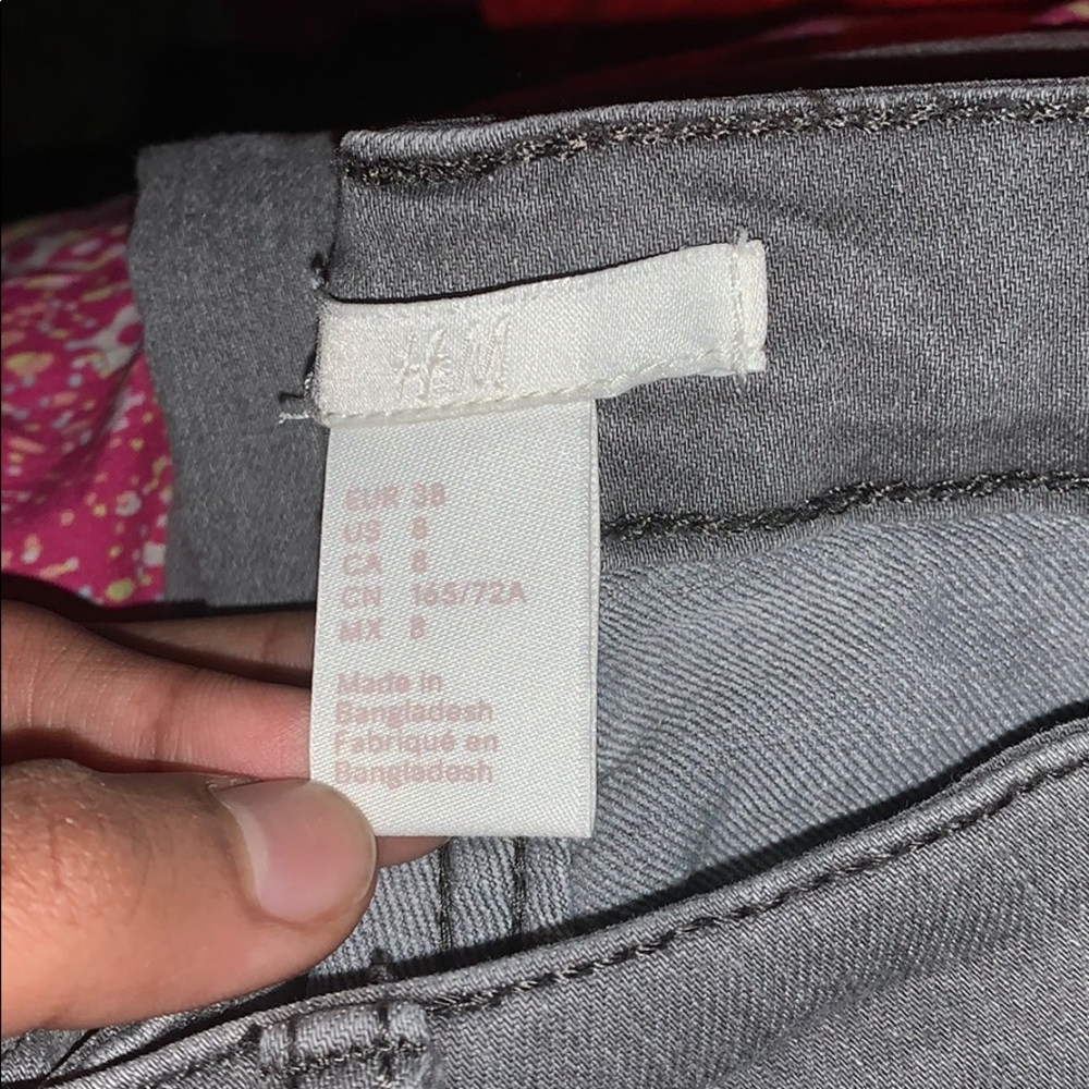 Gray Skinny Jeans